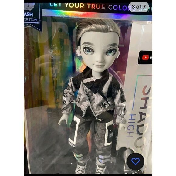 NIP ASH SILVERSTONE SHADOW HIGH DOLL - Picture 3 of 11